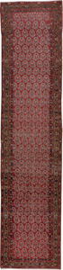 Antique Malayer Runner Rug (3' x 15')